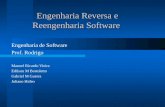 Engenharia Reversa e Reengenharia Software Engenharia de Software Prof. Rodrigo Manoel Ricardo Vieira Edilson M Bortoletto Gabriel M Guerra Juliano Hideo.