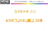 ECONOMIA – Micro e Macro 1. 2 Fundamentos de Microeconomia Análise da Demanda de Mercado Análise da Oferta de Mercado O Equilíbrio de Mercado Capítulo.