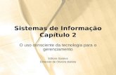 Sistemas de Informação Capítulo 2 O uso consciente da tecnologia para o gerenciamento Editora Saraiva Emerson de Oliveira Batista.