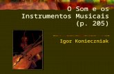 O Som e os Instrumentos Musicais (p. 205) Igor Konieczniak.