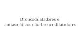 Broncodilatadores e antiasmticos n£o-broncodilatadores