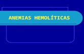 ANEMIAS HEMOLÍTICAS. Classificação Etiopatogénica das Anemias : 1. Espoliativas 2. Por diminuição da produção medular 3. Por diminuição da sobrevida eritrocitária.