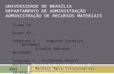 UNIVERSIDADE DE BRASÍLIA DEPARTAMENTO DE ADMINISTRAÇÃO ADMINISTRAÇÃO DE RECURSOS MATERIAIS Construindo indicadores de desempenho do processo de distribuição.