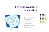 Repensando a logística Trabalho: 053.05.08 Grupo: Supply Chain Integrantes: Amanda Amado Fernanda Lima Henrique Gustavo Sarah Gomes.