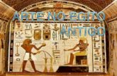 A pintura de maior interesse do início da história e merecedora de nossa atenção foi a egípcia. Durou de 3 a 4 mil anos, dentro das mesmas formas técnicas.