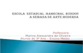 Professora: Marina Alessandra de Oliveira Alunos do 3º Ano – Ensino Médio.