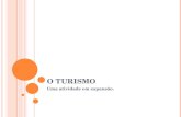 O T URISMO Uma atividade em expansão.. A EVOLUÇÃO DA ATIVIDADE TURÍSTICA: Evolução do turismo internacional (1950-2009) 25 milhões 750 milhões.