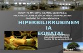 HOSPITAL MATERNO INFANTIL DE BRASÍLIA PROGRAMA DE RESIDÊNCIA MÉDICA EM PEDIATRIA UNIDADE DE NEONATOLOGIA Apresentação: Táiná Garcia .