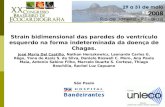 Strain bidimensional das paredes do ventrículo esquerdo na forma indeterminada da doença de Chagas. José Maria Del Castillo, Nathan Herszkowicz, Leonardo.