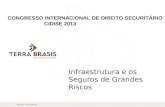 Strictly Confidential Infraestrutura e os Seguros de Grandes Riscos CONGRESSO INTERNACIONAL DE DIREITO SECURITÁRIO CIDISE 2013.