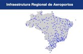 Infraestrutura Regional de Aeroportos. Região Norte Nordeste Centro-Oeste Sudeste Sul Total: Região Norte Nordeste Centro-Oeste Sudeste Sul Total: Investimento.