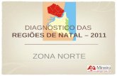 ZONA NORTE DIAGNÓSTICO DAS REGIÕES DE NATAL – 2011.