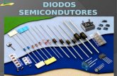 Os diodos são componentes eletrônicos formados por semicondutores. São usados como semicondutores, por exemplo, o silício e o germânio, que em determinadas.