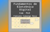 Sistemas DigitaisFabiano Camargo Rosa Fundamentos de Eletrônica Digital Com PLD Fabiano Camargo Rosa © 2009 Pearson Education Portas Lógicas.