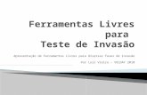 Apresentação de Ferramentas Livres para diversas fases de invasão Por Luiz Vieira – VOLDAY 2010.
