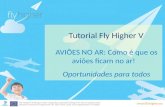 Www.flyhigher.eu Tutorial Fly Higher V AVIÕES NO AR: Como é que os aviões ficam no ar! Oportunidades para todos.
