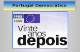 Portugal Democrático. Identificar as transformações de Portugal, desde a sua adesão à União Europeia. Compreender a importância dos contributos da Comunidade.