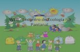 WEB - Encontro de Ecologia no Pantanal. INTRODUÇÃO Ecologia é o estudo das interações dos seres vivos entre si e com o meio ambiente. O Encontro de Ecologia.