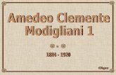 Modigliani – auto-retrato Nascido na região da Toscana, Itália, de origem judaica, Amedeo Clemente Modigliani (1884-1920) viveu em Paris a maior parte.