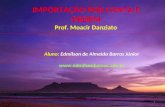 1 Aluno: Edmilson de Almeida Barros Júnior  IMPORTAÇÃO POR CONTA E ORDEM Prof. Moacir Danziato.