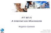Forum Picoas 05 Dezembro 2003 PT Wi Fi A Internet em Movimento Rogério Canhoto