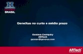 Gustavo Carriquiry ARTech guscarr@genexus.com GeneXus no curto e médio prazo.