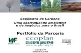 Portfólio da Parceria Curitiba-PR Setembro/2004 Seqüestro de Carbono Uma oportunidade ambiental e de negócios para o Brasil Laboratório de Inventário Florestal.
