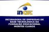 INCUBADORA DE EMPRESAS DE BASE TECNOLÓGICA DA FUNDAÇÃO EDUCACIONAL MONTES CLAROS.