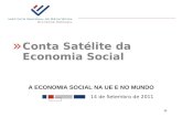 A ECONOMIA SOCIAL NA UE E NO MUNDO « 14 de Setembro de 2011 « Conta Satélite da Economia Social.