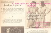A EVOLUÇÃO DA MODA NA 2 º G UERRA M UNDIAL Ana Carolina Bueno, nº01 Isabella Camargo, nº18 Luiza Rossi, nº27 9ºA INDÍCE A moda nos anos 30 A moda durante.