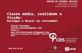 CENTRO DE ESTUDOS SOCIAIS Laboratório associado Universidade de Coimbra  Elísio Estanque elisio.estanque@gmail.com .
