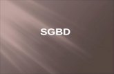 SGBD. Introdução BIBLIOTECA SUPERMERCADO INTERNET Exemplos de Banco de Dados: É uma coleção de dados inter-relacionados, representando informações sobre.