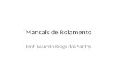 Mancais de Rolamento Prof. Marcelo Braga dos Santos.