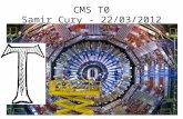 CMS T0 Samir Cury - 22/03/2012 Jan -> Mar 2012. CMSSW & (muito) uso de memória Cenário de 2011 CMSSW consome 2.6~3 GB de memória Como consequência só