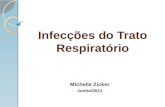 Infecções do Trato Respiratório Michelle Zicker Junho/2011.