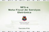 Tarcísio Filó PREFEITURA DE JUIZ DE FORA NFS-e Nota Fiscal de Serviços Eletrônica.
