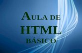 A ULA DE HTML BÁSICO. 2 Introdução Criando um documento HTML A ULA DE HTML BÁSICO Menu Iniciar > Programas > Acessórios > Bloco de notas; No Bloco de.