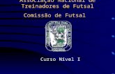 Associação Nacional de Treinadores de Futsal Comissão de Futsal Curso Nível I.