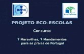 Concurso 7 Maravilhas, 7 Mandamentos para as praias de Portugal.