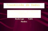 Trasmissão de Dados Tecnológicas de Mídias Digitais André Santos Silva Rodrigo T2B1 Redes.