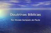 Doutrinas Bíblicas Por Moisés Sampaio de Paula. Deus.