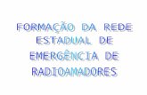 1. O que se espera de uma REER? Uma estrutura formada por radioamadores voluntários que permita, em caso de emergência, atender as necessidades exigidas.