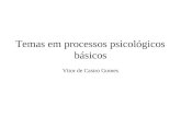 Temas em processos psicológicos básicos Vitor de Castro Gomes.