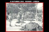 5 OUTUBRO 1910 - ROSSIO - LISBOA. A Brasileira Chiado 1935.
