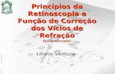 23:36Liliane Ventura Princípios da Retinoscopia e Função de Correção dos Vícios de Refração (esquiascopia) Liliane Ventura.