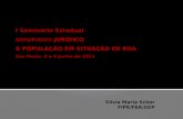 Silvia Maria Schor FIPE/FEA/USP. DISTRIBUIÇÃO DOS MORADORES DE RUA NOS DISTRITOS DA ÁREA CENTRAL2009.