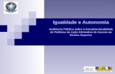 Igualdade e Autonomia Audiência Pública sobre a Constitucionalidade de Políticas de Ação Afirmativa de Acesso ao Ensino Superior.