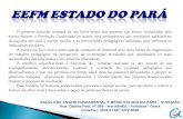 ESCOLA DE ENSINO FUNDAMENTAL E MÉDIO ESTADO DO PARÁ – 6ª REGIÃO Rua: Djalma Petit, Nº 589 – Aerolândia – Fortaleza - Ceará Fone/Fax: 3101 21 68 / 3272-5335.