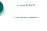 Atividade Intercultural utilizando música La Lune de Gorée.