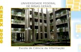 UNIVERSIDADE FEDERAL DE MINAS GERAIS Escola de Ciência da Informação.